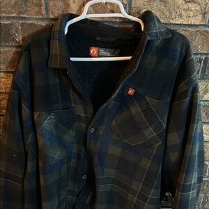 Black and Green Plaid Jacket